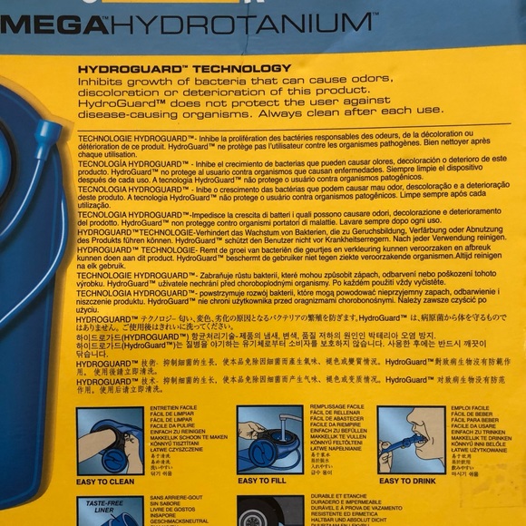 2 NEW CAMELBAK OMEGA HYDROTANIUM HYDRATION PACK RESERVOIRS 3 LITER / 100 OZ - Picture 4 of 4